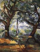 Paul Cezanne, tree